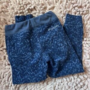 Columbia Kids Navy Patterned Joggers